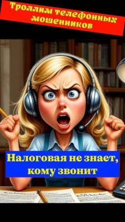 ЕВА. Налоговая не знает, кому звонит. Телефонное мошенничество