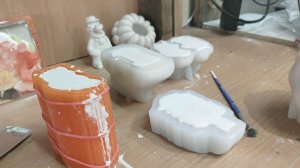 Начинаем заново))) Заливка гипсом. Проверка связи.