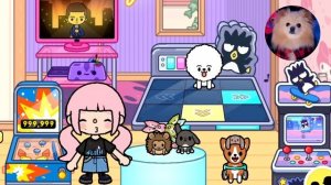 ЕЛОЧКА ДЛЯ БАФФИ И БРУНО ! УКРАСИЛИ УЛИЦУ И ВЕСЬ ДОМ В ТОКА БОКА! TOCA WORLD