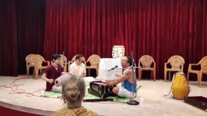 Kirtan on memorial program for Her Grace Shubhangi Mataji