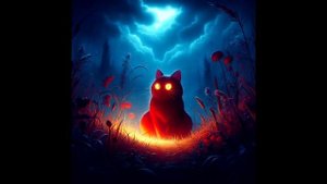 кот и гроза