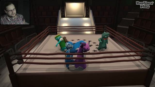 МЕСИВО НА РИНГЕ ► Gang Beasts #2 смотреть онлайн