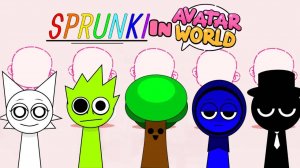 Sprunki-стиль в Avatar World 🎪