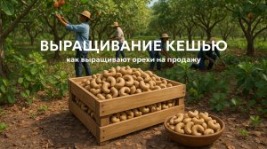 Как выращивать и перерабатывать орехи кешью на продажу 🌰