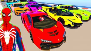 Мультики про машинки. Мультики для мальчиков. Супер гонки на машинах. Мультики про супергероев.