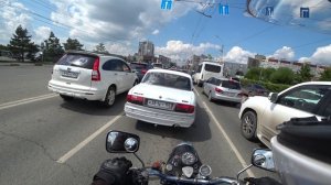 Ура товарищи! Обкатка по городу. Первый выезд после ремонта на мотоцикле Урал. Пол лета прошло