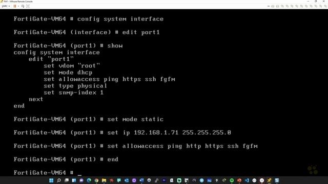Bootstrapping the FW VMs in VMware ESXi - Fortinet NSE 4 - FortiOS 7.x _ CBT Nuggets