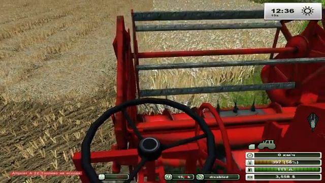 Farming Simulator 2013, 12 ч — поля убраны, ждём-с... смотреть онлайн