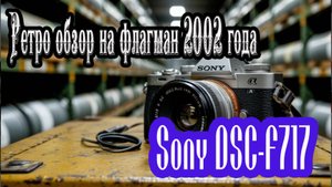 Ретро обзор на флагманскую модель цифрового фотоаппарата Sony 2002 года. Sony DSC-F717