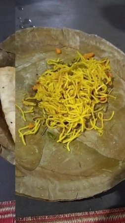 Prasad in ISCON Ekachakra Dham #Prasad #food  #shorts