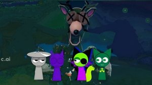 АЦИД,Токс,Клукр и Рон прожили 99 ночей в лесу!(Roblox)