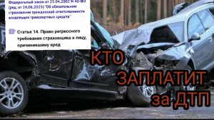 Страховая не смогла взыскать регресс в суде. #БЕСПЛАТНОЕ пособие для суда