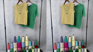 Обзор хлопка с пайеткой 2 мм и без от 20 июля 2025 года