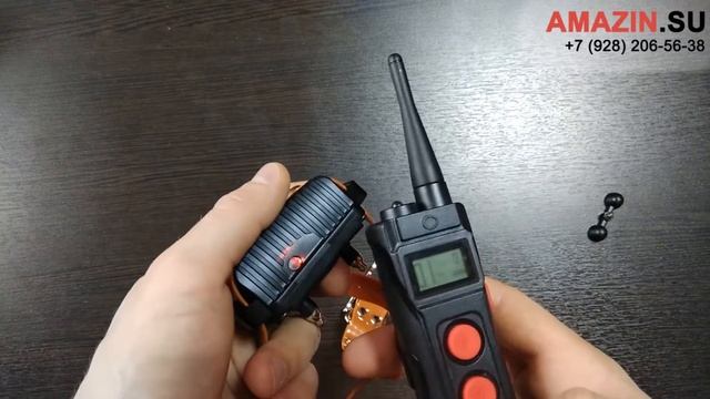 Видео электронного ошейника Aetertek AT-919C, электроошейник для дрессировки собак смотреть онлайн