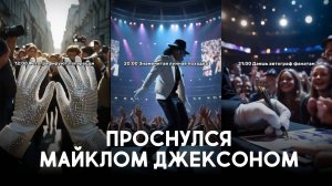 Ты проснулся Майклом Джексоном (сон от нейросети)