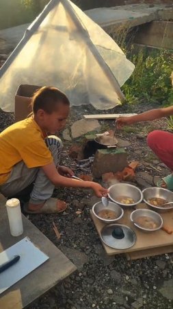 yam yam  #russia #nature #food #streetfood #tasty #prasadam #shorts