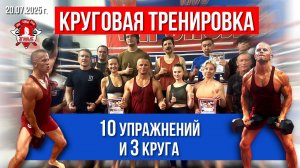 79 БЕСПЛАТНАЯ КРУГОВАЯ ТРЕНИРОВКА / 10 УПРАЖЕНИЙ и 3 КРУГА / клуб ЯРОПОЛК, 20.07.2025