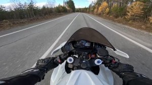 Покатушка на спортбайке от первого лица