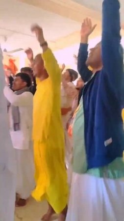 Ecstatic Kirtan in Mayapur Dham #mayapur #kirtan #iscon #shorts