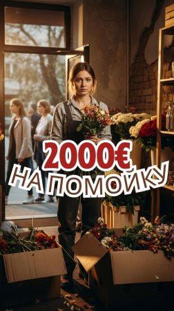 Как я потеряла 2000 евро на цветах! #побизнесу