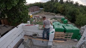 ВОЗВОЖУ СТЕНЫ ИЗ ГАЗОБЛОКА В ОДИНОЧКУ СТРОЮ ДОМ #газоблок #домснуля #строюдом