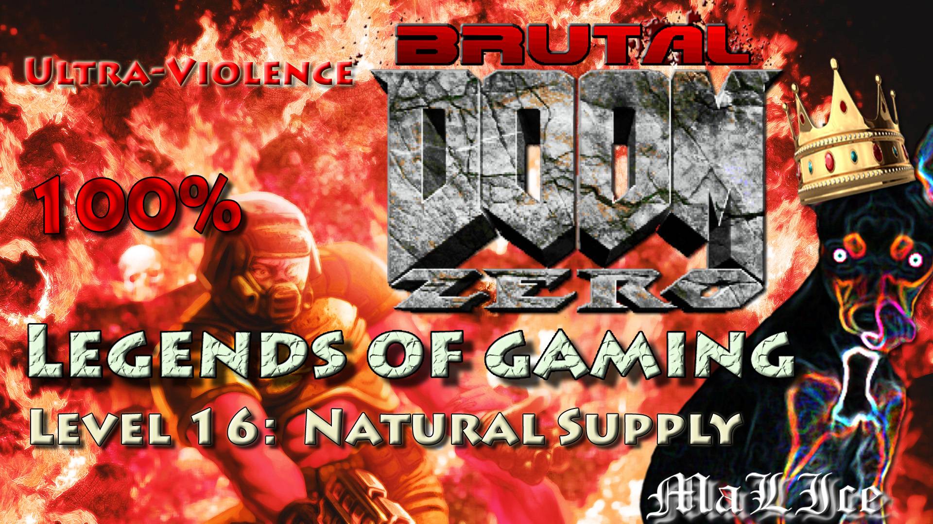 Brutal Doom Zero - Level 16: Natural Supply