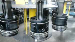 Поршень дизеля 5Д49. Назначение и устройство