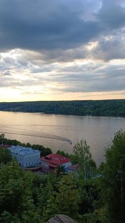 Плёс 💚 Закат на Волге ✨🏕️