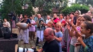 Indradumna Swami Maharaj Arrival at Mayapur Dham