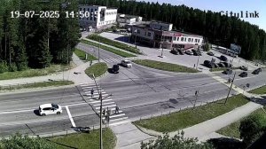 Машина В ехала в Ограждение ( забор ) Антикайнена ул. - Надежды ул. 19.07.2025
#Костомукша #Карелия