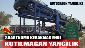 Shartnoma endi kerakmas Avtosalonda yangilik Atush Avtosalon Deepal Changan Nevo mashinalar