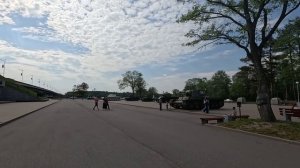 Экспозиция военной техники, музей "Прорыв".