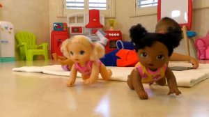 Диана и Рома - три видео о непослушных куклах