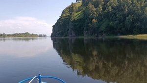 На лодке по Енисею🏞️🛥️🖤