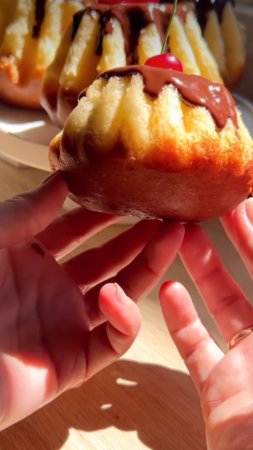 Ромовая баба Вишня-Шоколад 🍒