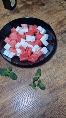 Салат из АРБУЗА!!!
