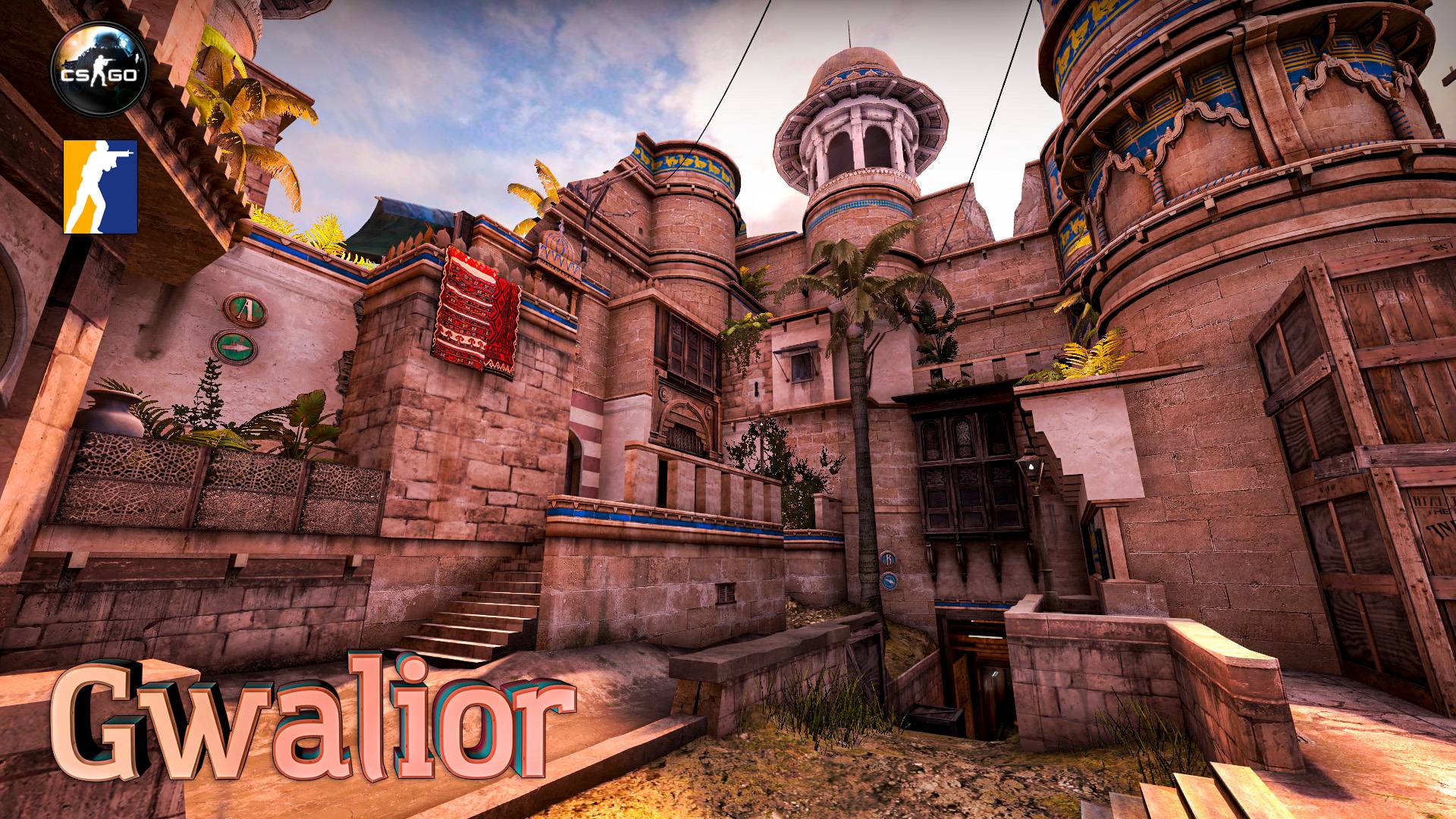 Gwalior (de_gwalior & de_gwalior_se) for CS:GO & CS 2