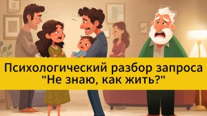 Психологический разбор кейса: "Не знаю как жить"
