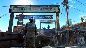 Fallout 4. Лесопилка на озере Эхо 2.0 - Обзор  (неПрохождение 180)