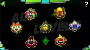 GEOMETRY DASH DARKNESS — ВСЕ УРОВНИ (1–7) / Geometry Dash