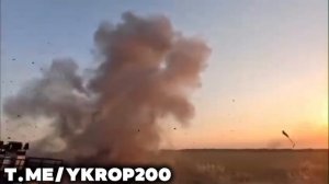 Прилет дрона прямо в Пикап всу