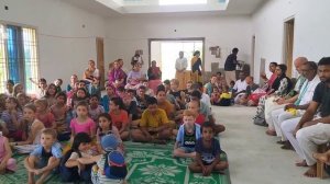 OLV kirtan and Prasad in a devotee's home