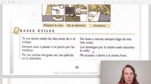 Урок 10 Ежедневные занятия, рутина. Испанский язык [Уровень А2]