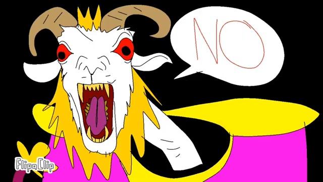 Asgore plays the piano sad video