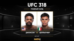 Майкл Джонсон против Дэниеля Зеллхубера (видео). UFC 318