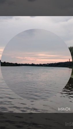 Закат 20 июля на реке...