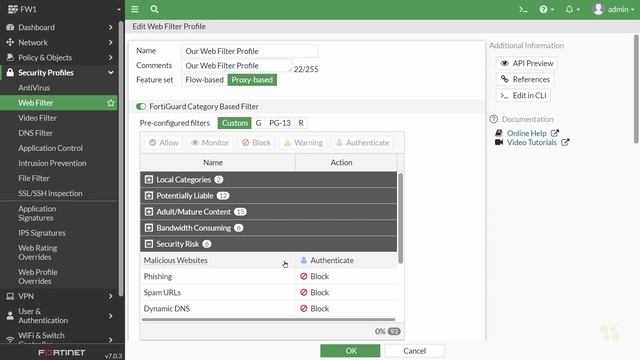 Web Filtering Authentication - Fortinet NSE 4 - FortiOS 7.x _ CBT Nuggets