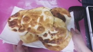 Лепешки на кефире