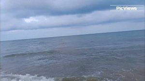 Анапа пляж Витязево сегодня 20 июля 2025. Море, погода в Анапе сейчас. Есть ли мазут на пляжах Анапы
