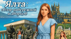Русский Лос-Анджелес - Ялта. Дворцовый Крым: Ливадия, Массандра и Ласточкино гнездо. Море, косметика